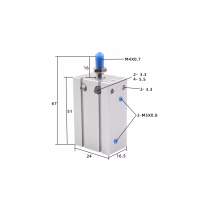 Xi lanh Free Mount CDU10-15D