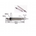 Xi lanh bút tác động đơn CJ1B4-15SU4