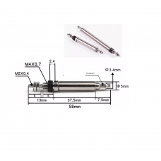 Xi lanh bút tác động đơn CJ1B4-15SU4
