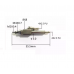 Xi lanh bút tác động đơn CJ1B4-15SU4