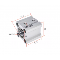 Xi lanh compact CQ2B25-30D