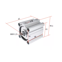 Xi lanh compact CQ2B32-15D