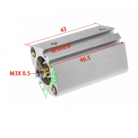 Xi lanh compact CDQ2B12-15DZ Xi lanh compact CDQ2B12-15DZ