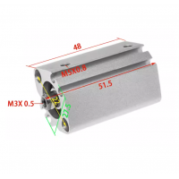 Xi lanh compact CDQ2B12-20DZ Xi lanh compact CDQ2B12-20DZ