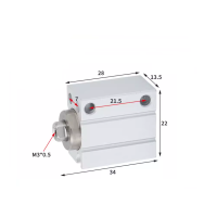 Xi lanh mini free mount CDUJB10-10D