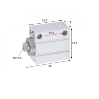 Xi lanh mini free mount CDUJB12-5D