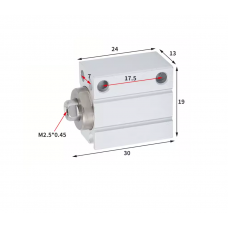 Xi lanh mini free mount CDUJB6-6D