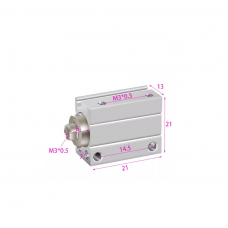 Xi lanh mini free mount CUJB10-8D