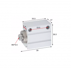 Xi lanh mini free mount CUJB12-10D