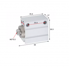 Xi lanh mini free mount CUJB12-20D