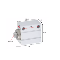 Xi lanh mini free mount CUJB12-5D