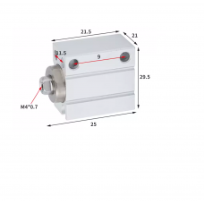 Xi lanh mini free mount CUJB16-5D