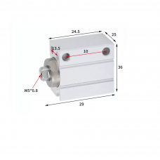 Xi lanh mini free mount CUJB20-5D