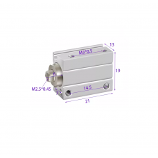 Xi lanh mini free mount CUJB6-8D