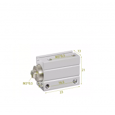 Xi lanh mini free mount CUJB8-10D