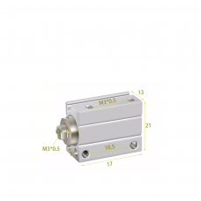 Xi lanh mini free mount CUJB8-4D