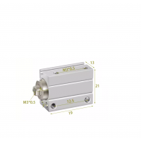 Xi lanh mini free mount CUJB8-6D Xi lanh mini free mount CUJB8-6D