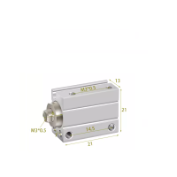 Xi lanh mini free mount CUJB8-8D Xi lanh mini free mount CUJB8-8D