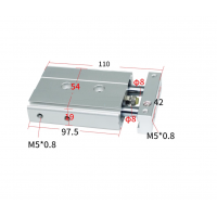 Xi lanh 2 trục compact CXSJM15-40 Xi lanh 2 trục compact CXSJM15-40