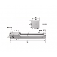 Xi lanh không trục CY3R10-150 Xi lanh không trục CY3R10-150