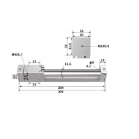 Xi lanh không trục CY3R15-200 Xi lanh không trục CY3R15-200