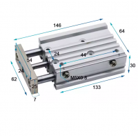 Xi lanh dẫn hướng kép MGPM16-100Z