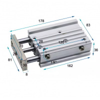 Xi lanh dẫn hướng kép MGPM20-125Z