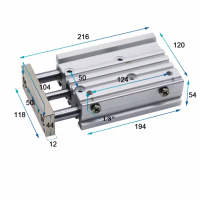 Xi lanh dẫn hướng đôi MGPM40-150Z