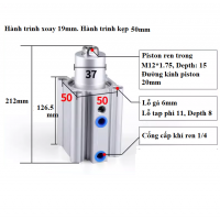 Xi lanh kẹp xoay phải MKB50-50RZ