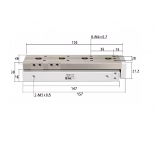 Xi lanh bàn trượt tuyến tính MXQ12-75