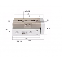 Xi lanh bàn trượt tuyến tính MXQ20-20 Xi lanh bàn trượt tuyến tính MXQ20-20