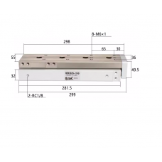 Xi lanh bàn trượt tuyến tính MXQ25-150