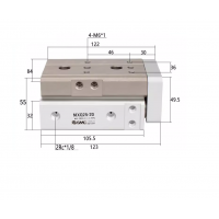 Xi lanh bàn trượt tuyến tính MXQ25-20A