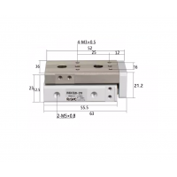 Xi lanh bàn trượt tuyến tính MXQ8-20