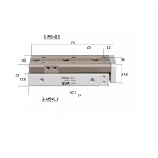 Xi lanh bàn trượt tuyến tính MXQ8-30