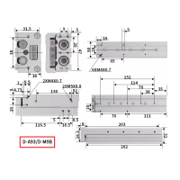 Xi lanh trượt tuyến tính MXS12-100